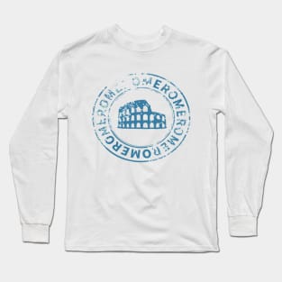 rome stamp t-shirt Long Sleeve T-Shirt
